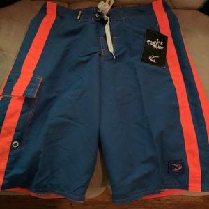 Men’s medium swim trunks- Pacific Surf NWT